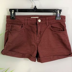 Ladies H&M Shorts Wine color